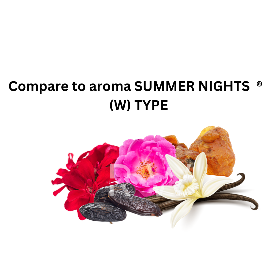 Compare to aroma Summer Nights (W) by L'Acqua Di Fiori ® ~ Body Oil Type (Wholesale)
