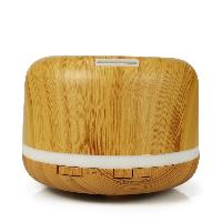 All Light Wood Cylinder Aroma Ultrasonic Diffuser -500ml (EDF-07LL) (Wholesale)