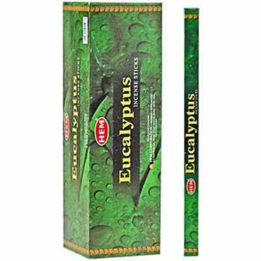 Eucalyptus Incense Sticks-Retail