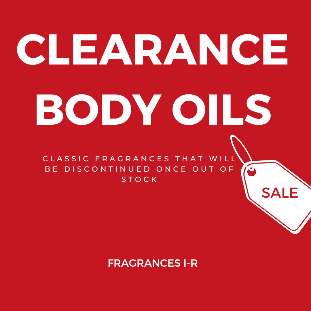 Clearance Body Oils  (Scents K-Y)  (Wholesale)
