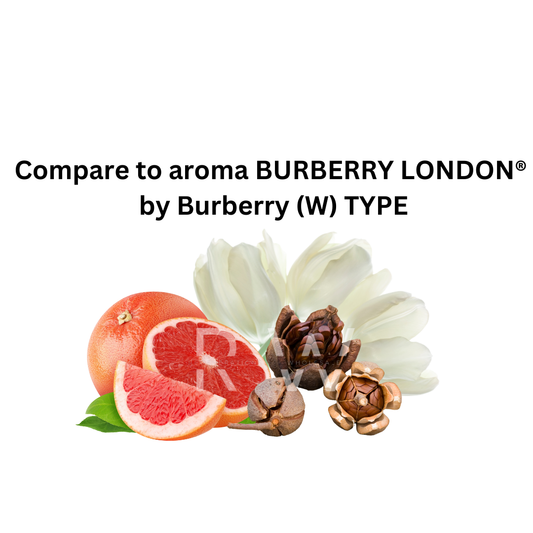 Compare to aroma Burberry London (W) by Burberry ®  ~ Body Oil Type