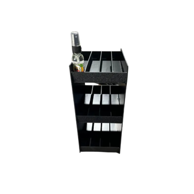 Black Arcylic Display Tower for (72) 1oz Bottles -12CT