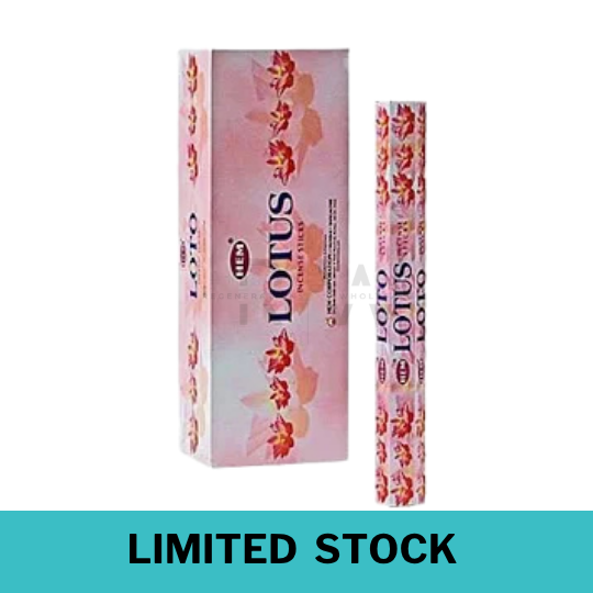 Lotus Incense Sticks- Retail