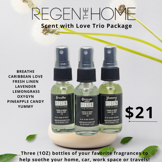 Scent With Love Package $21 (3 fragrance selections)- 1oz - REGEN THE BODY
